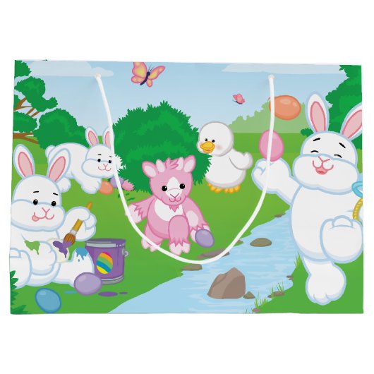 Spring Celebration Egg Hunt Groot Cadeauzakje (Achterkant)