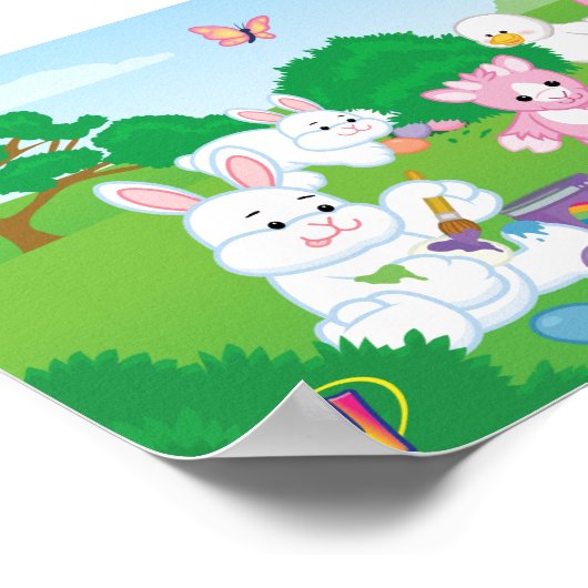 Spring Celebration Egg Hunt Poster (Hoek)