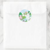 Spring Celebration Egg Hunt Ronde Sticker (Tas)