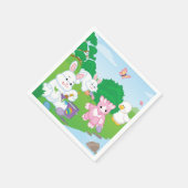 Spring Celebration Egg Hunt Servet (Hoek)