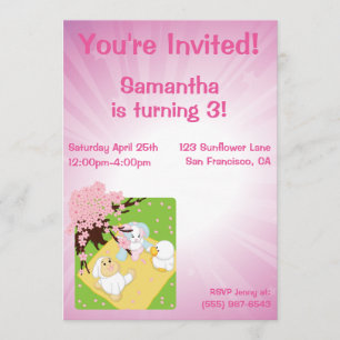 Spring Celebration Picnic Kaart