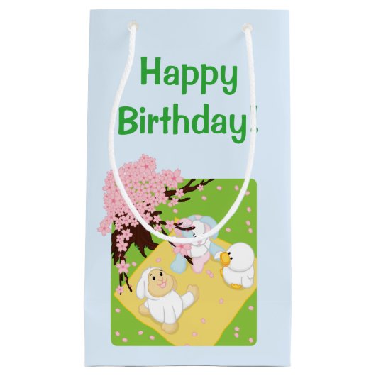 Spring Celebration Picnic Klein Cadeauzakje (Voorkant)