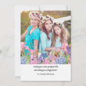 Spring Charm-fotokaart Kaart (Voorkant)