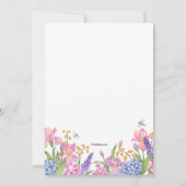 Spring Charm-fotokaart Kaart (Achterkant)