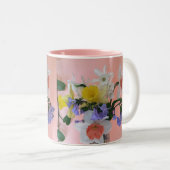 Spring Cheer Tweekleurige Koffiemok (Voorkant rechts)