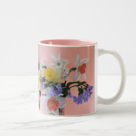 Spring Cheer Tweekleurige Koffiemok