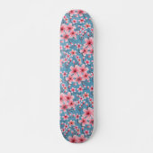 Spring Cherry Blosheiblauw Skateboard (Voorkant)