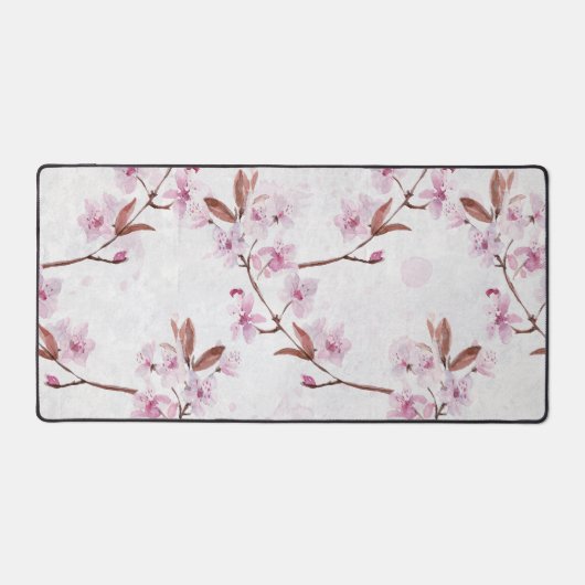 Spring Cherry Blossom Branches Bureaumat (Voorkant)