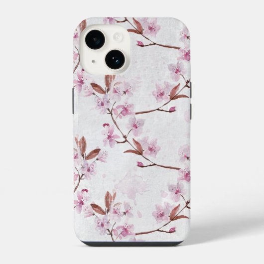 Spring Cherry Blossom Branches iPhone Hoesje (Achterkant)