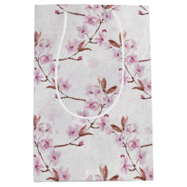 Spring Cherry Blossom Branches Medium Cadeauzakje
