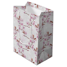 Spring Cherry Blossom Branches Medium Cadeauzakje