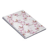 Spring Cherry Blossom Branches Notitieboek (Rechterzijde)