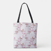 Spring Cherry Blossom Branches Tote Bag (Achterkant)