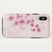 Spring Cherry Blossom Floral Waterverf Style Case-Mate iPhone Case (Achterkant (horizontaal))