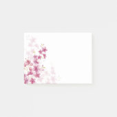 Spring Cherry Blossom Floral Waterverf Style Post-it® Notes (Voorkant)