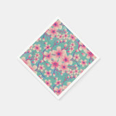 Spring Cherry Blossom green Hoesje-Mate iPhone Cas Servet (Hoek)