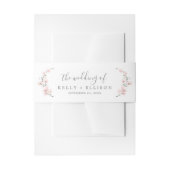 Spring Cherry Blossom het huwelijk van Uitnodigingen Wikkel (Voorkant Voorbeeld)