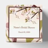 Spring Cherry Blossom Vrijgezellenfeest Favor Box Bedankdoosjes (Bovenkant)