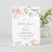 Spring Cherry Blossom Vrijgezellenfeest Kaart (Staand voorkant)