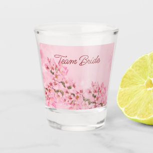 Spring Cherry Blossoms Bruidsmeisje Shot Glas