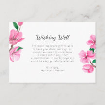 Spring Cherry Botanic die Garden bruiloft wenst