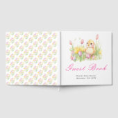 Spring Chick Baby Shower Guest Book Gastenboek (Volledig)