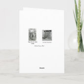 Spring Chicken Birthday Card Kaart (Achterkant)