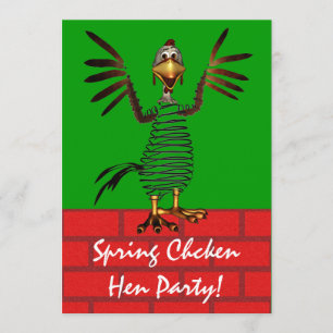 Spring Chicken nodig Kaart