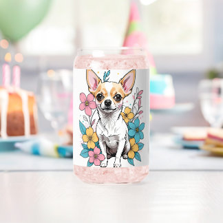 Spring Chihuahua Blikvorm Glas