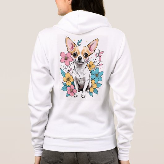 Spring Chihuahua Hoodie (Achterkant)