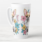 Spring Chihuahua Latte Mok (Linkerhoek)