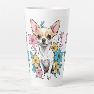 Spring Chihuahua Latte Mok