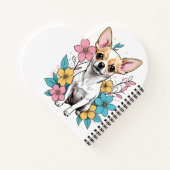 Spring Chihuahua Notitieboek (Achterkant)