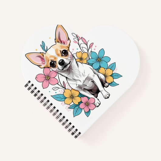Spring Chihuahua Notitieboek (Voorkant)