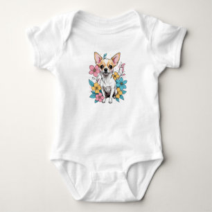 Spring Chihuahua Romper