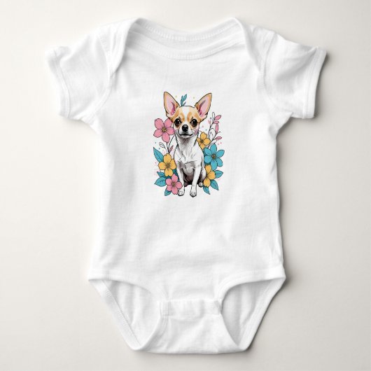 Spring Chihuahua Romper (Voorkant)