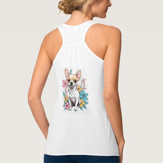 Spring Chihuahua Tanktop (Achterkant)