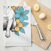 Spring Chihuahua Theedoek (Quarter Fold)