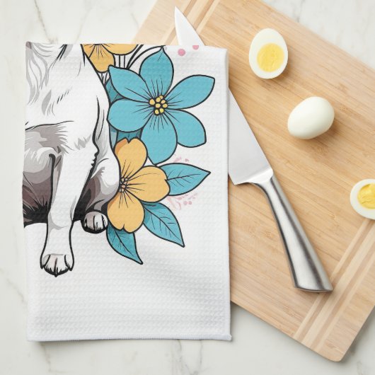 Spring Chihuahua Theedoek (Quarter Fold)