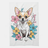 Spring Chihuahua Theedoek (Verticaal)