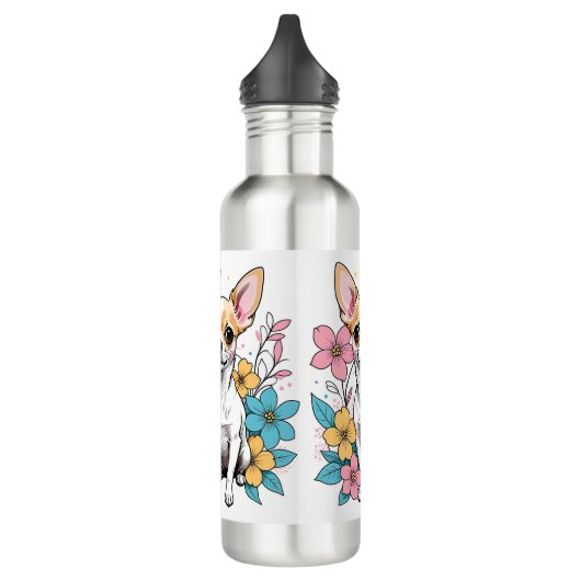 Spring Chihuahua Waterfles (Links)