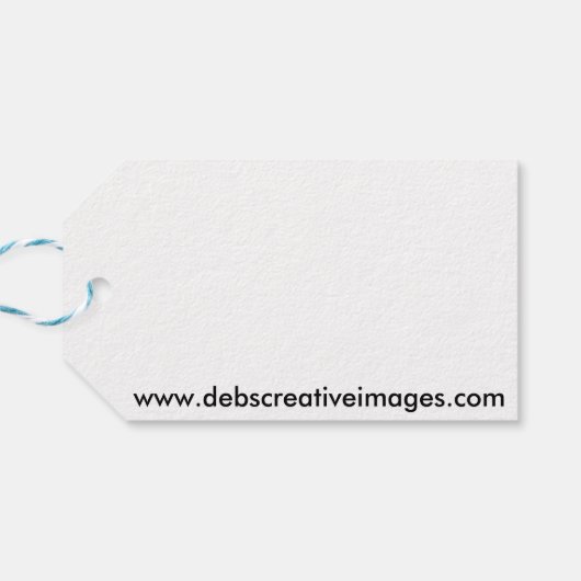 Spring Chihuahua's Cadeaulabel (Achterkant Horizontaal)