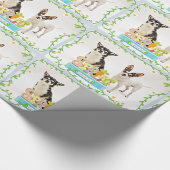 Spring Chihuahua's Cadeaupapier (Hoek)