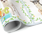 Spring Chihuahua's Cadeaupapier (Rol Hoek)