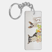 Spring Chihuahua's Sleutelhanger (Voorkant Links)