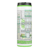 Spring City Lime Green Thermal Tumbler Thermosbeker (Achterkant)