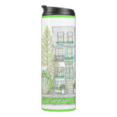 Spring City Lime Green Thermal Tumbler Thermosbeker (Geroteerd rechts)