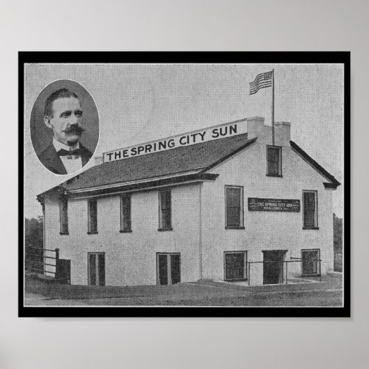 Spring City Sun Pennsylvania Poster (Voorkant)