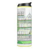 Spring City Yellow Thermal Tumbler Thermosbeker (Gedraaid links)