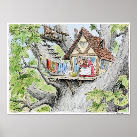 Spring Cleaning Hedegel Print (Voorkant)